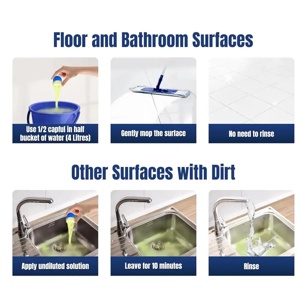 Dabur Dazzl Disinfectant Floor Cleaner Citrus - Image 4