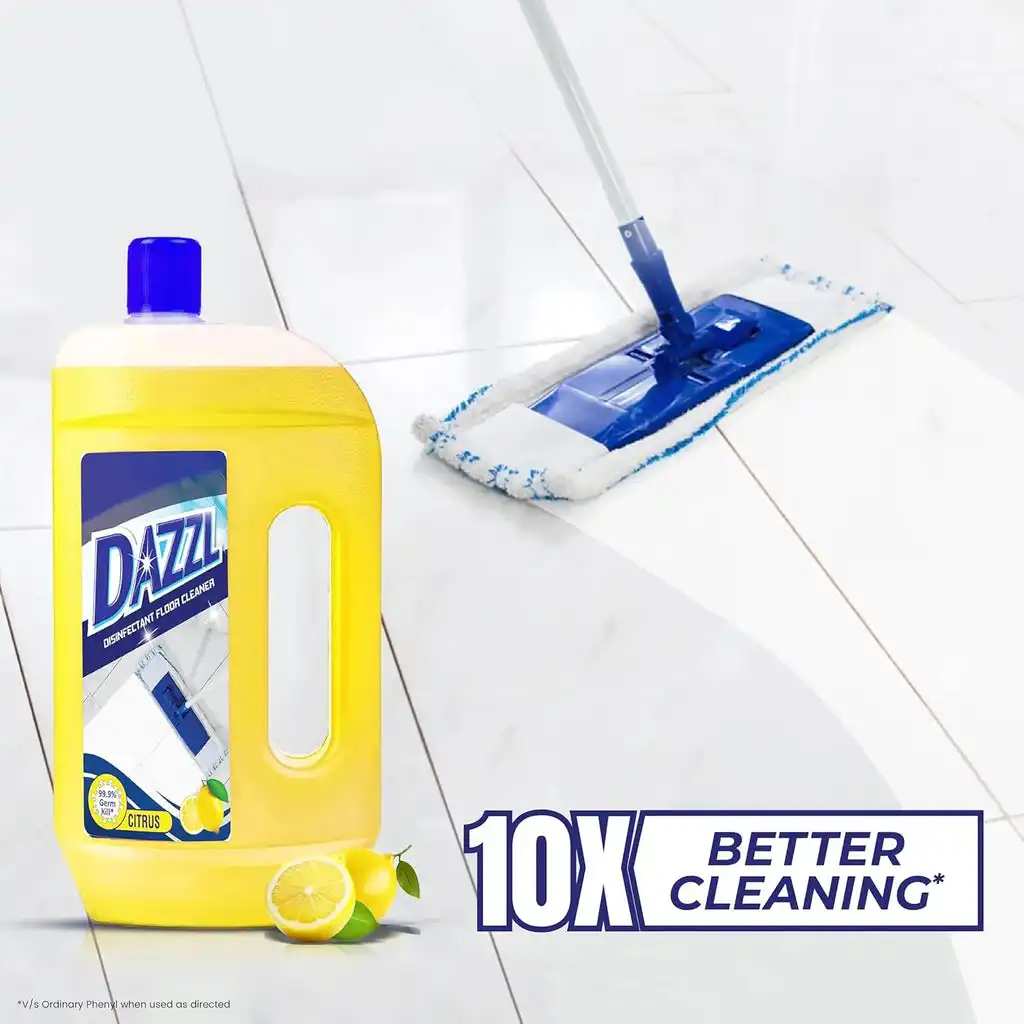 Dabur Dazzl Disinfectant Floor Cleaner Citrus - Image 6