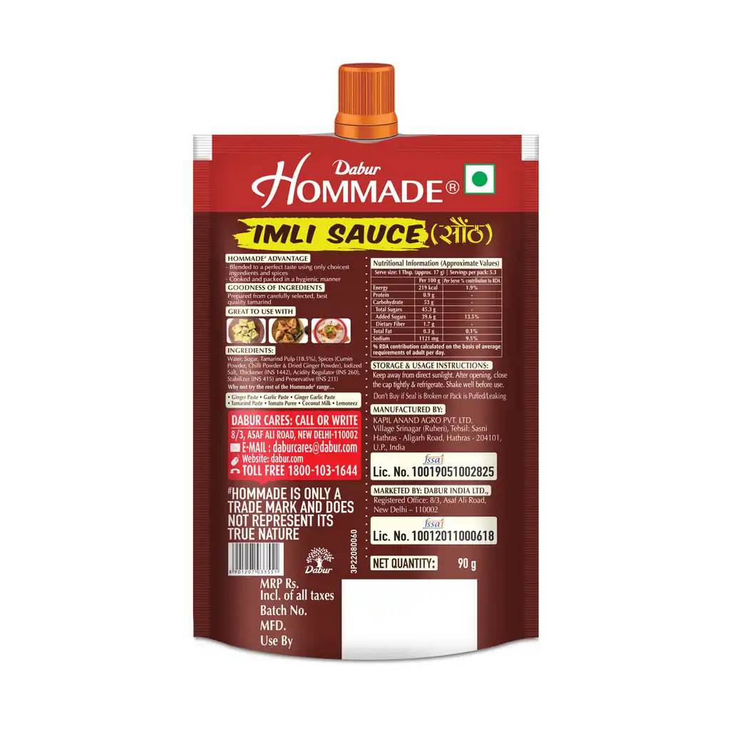 Dabur Hommade Imli Sauce - Image 6