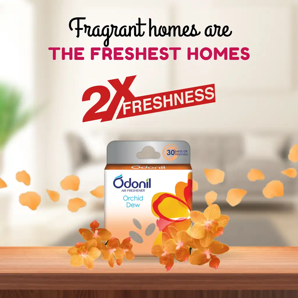Dabur Odonil Air Freshener Blocks Orchid Dew - Image 4