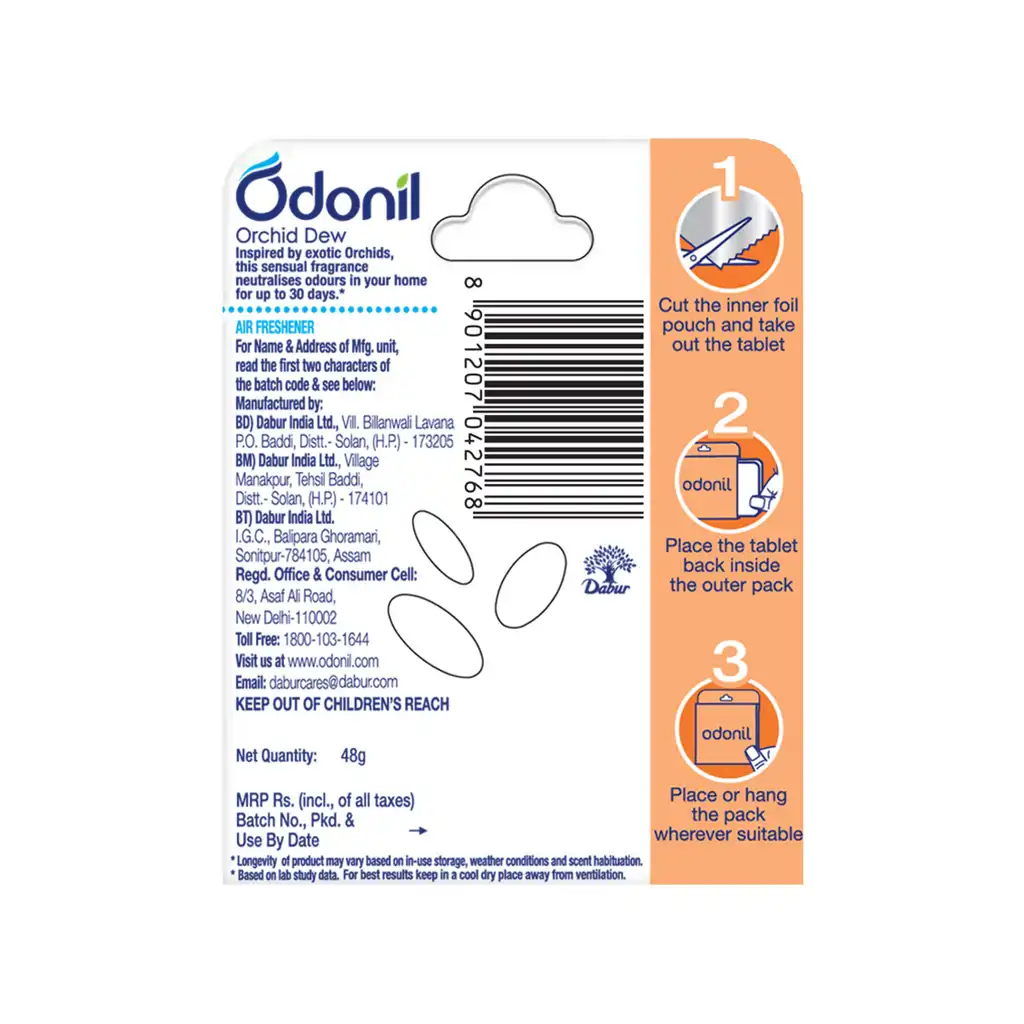 Dabur Odonil Air Freshener Blocks Orchid Dew - Image 7