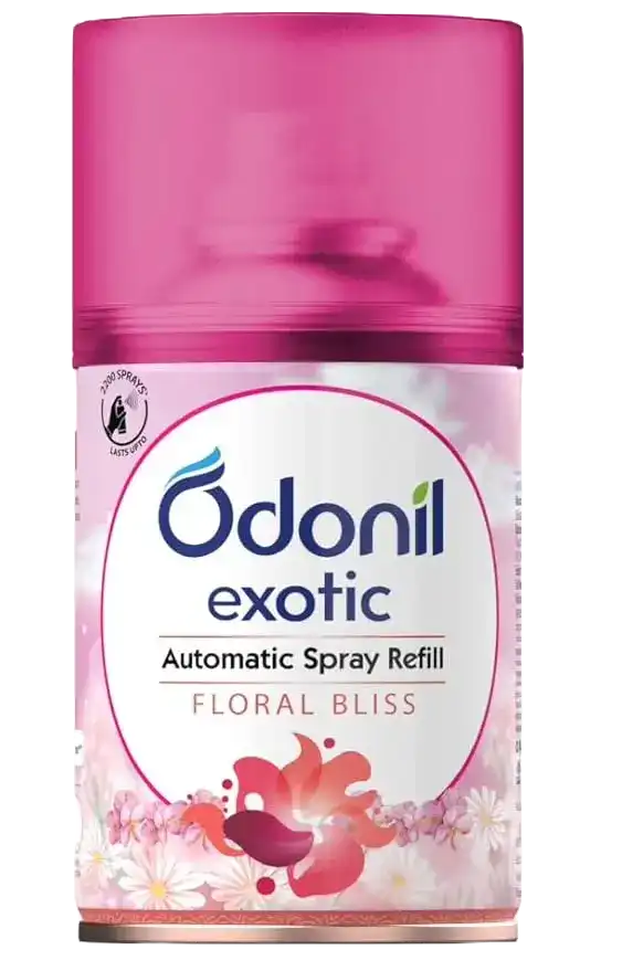 Dabur Odonil Exotic Automatic Spray With Floral Bliss Refill Pack Of 2