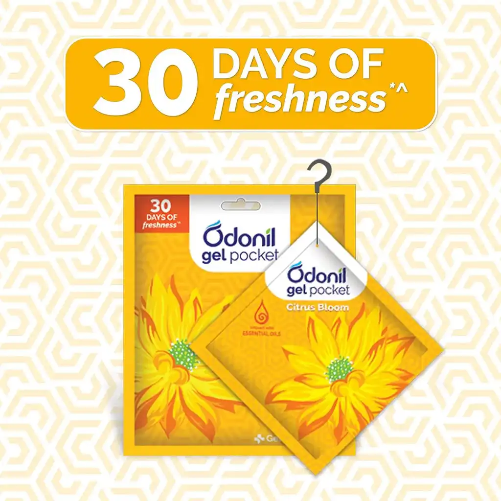 Dabur Odonil Gel Pocket Citrus Bloom - Image 4