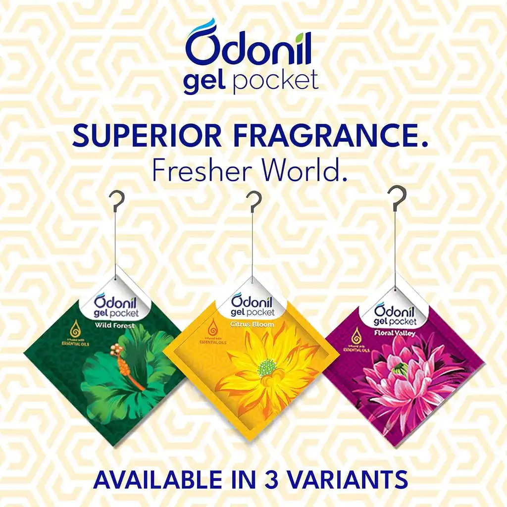 Dabur Odonil Gel Pocket Citrus Bloom - Image 7