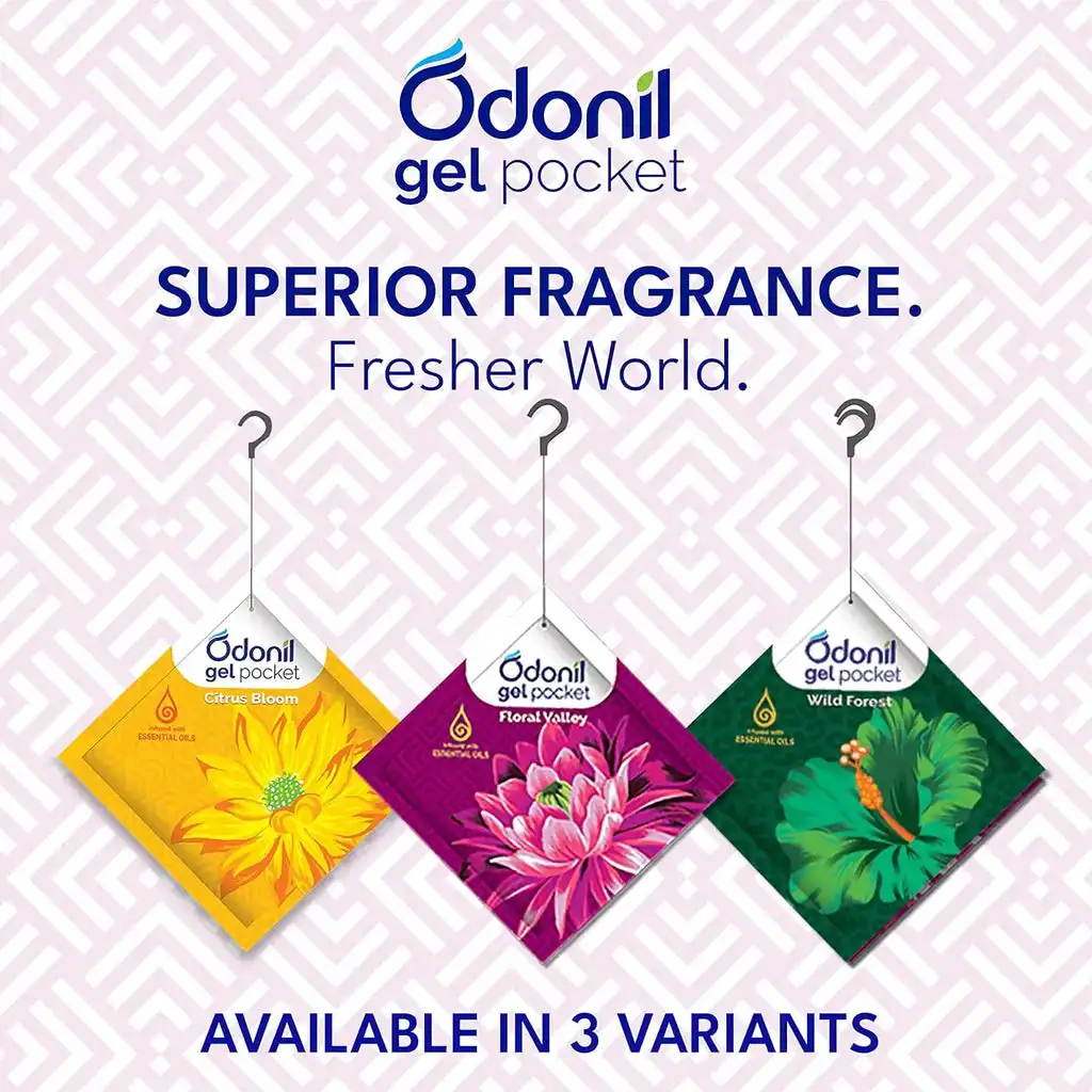 Dabur Odonil Gel Pocket Floral Valley - Image 7
