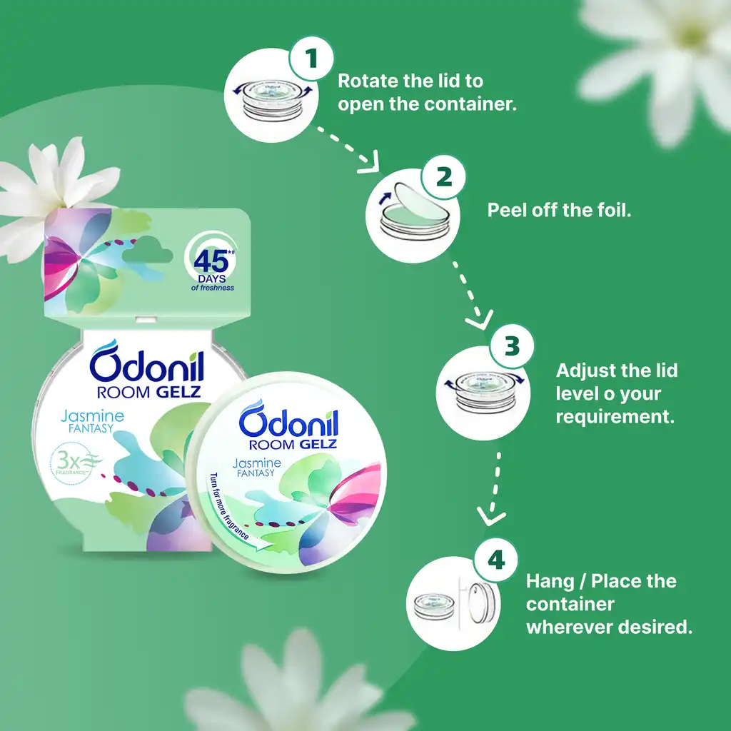 Dabur Odonil Room Gelz Jasmine Fantasy - Image 5