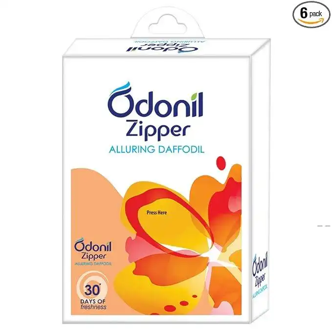 Dabur Odonil Zipper Alluring Daffodil Pack Of 6