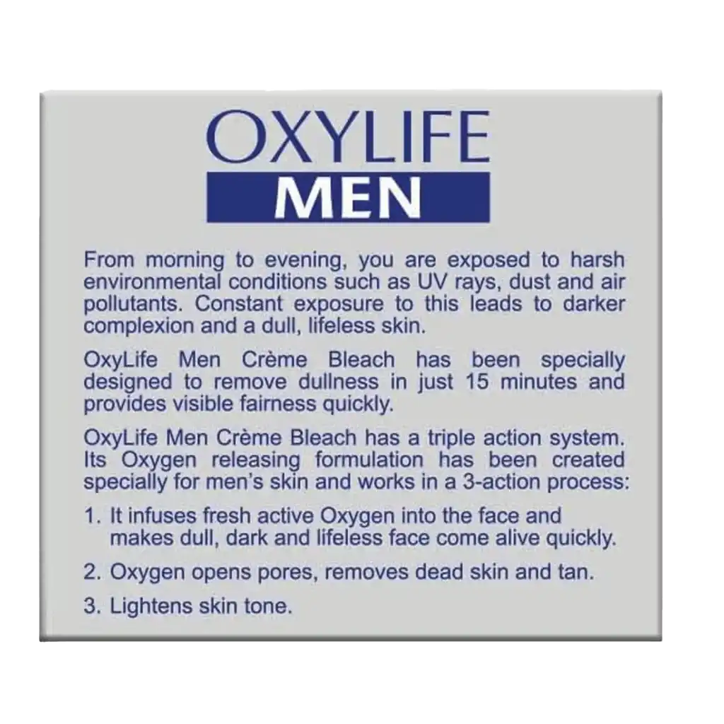 Dabur Oxilife Men Bleach  - Image 4