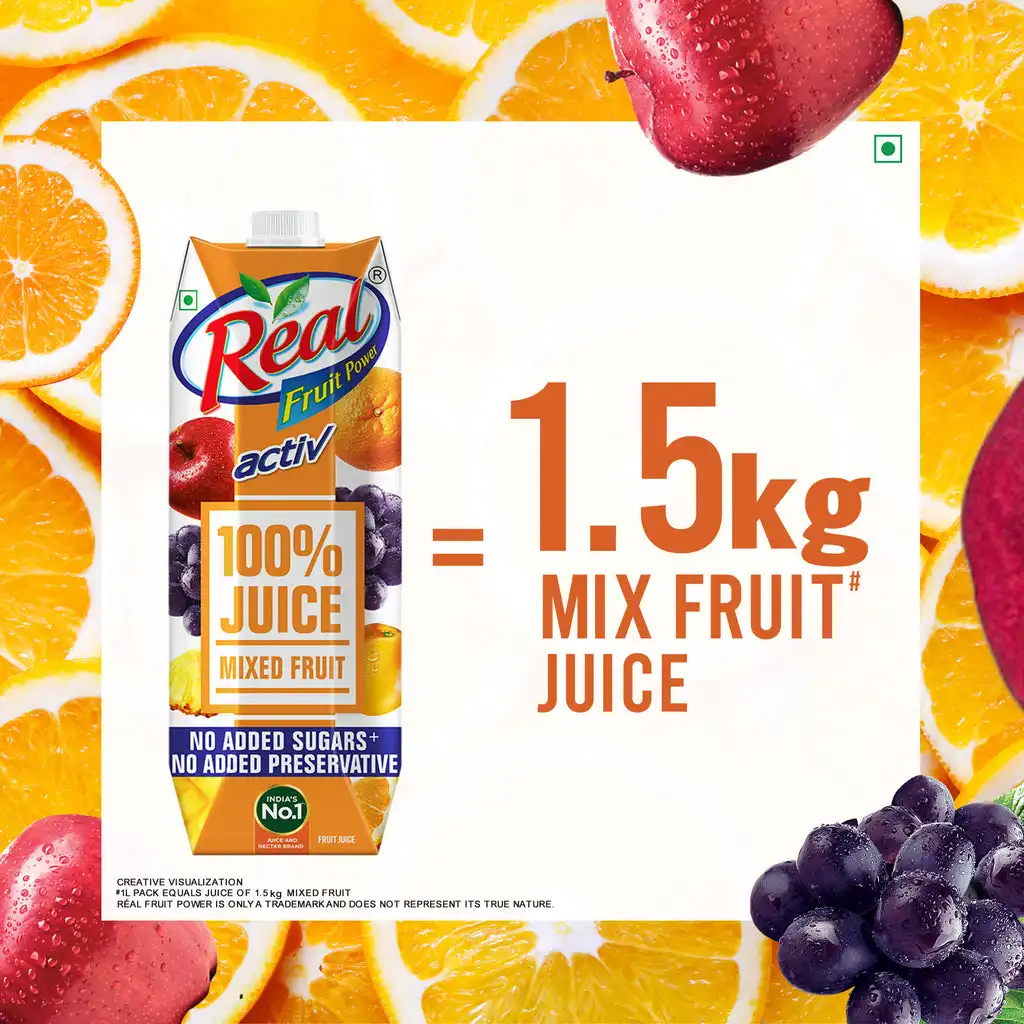Dabur Real Activ Mixed Fruit - Image 4