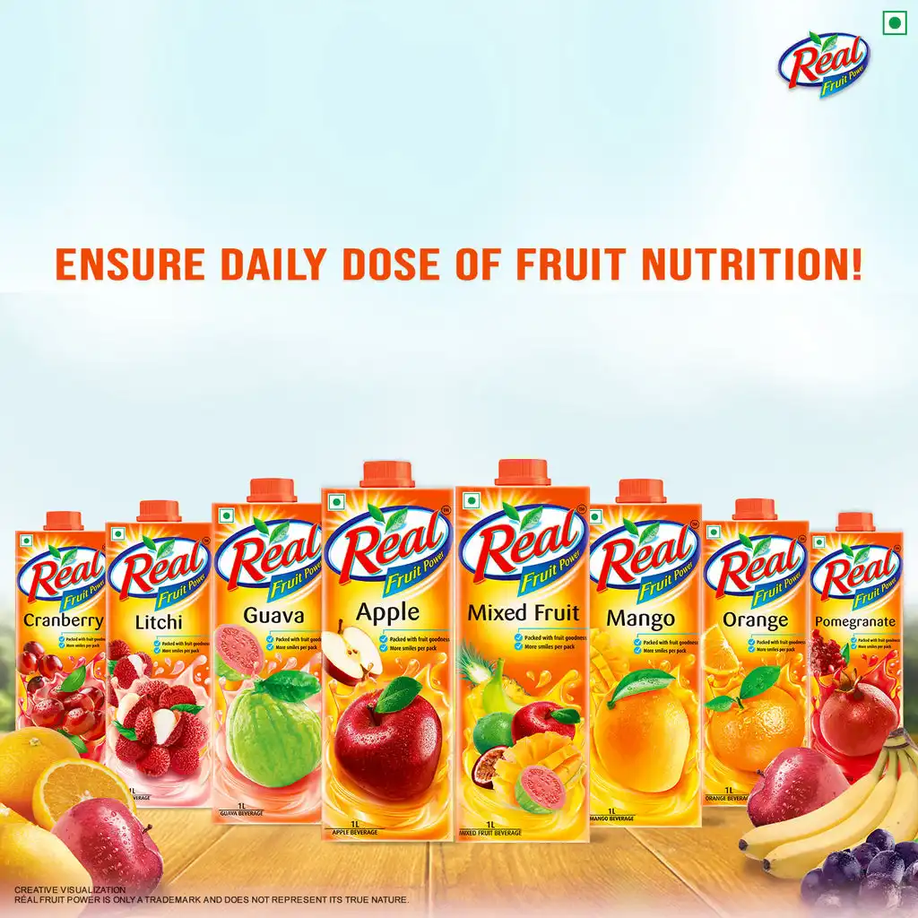 Dabur Real Fruit Power Litchi - Image 5