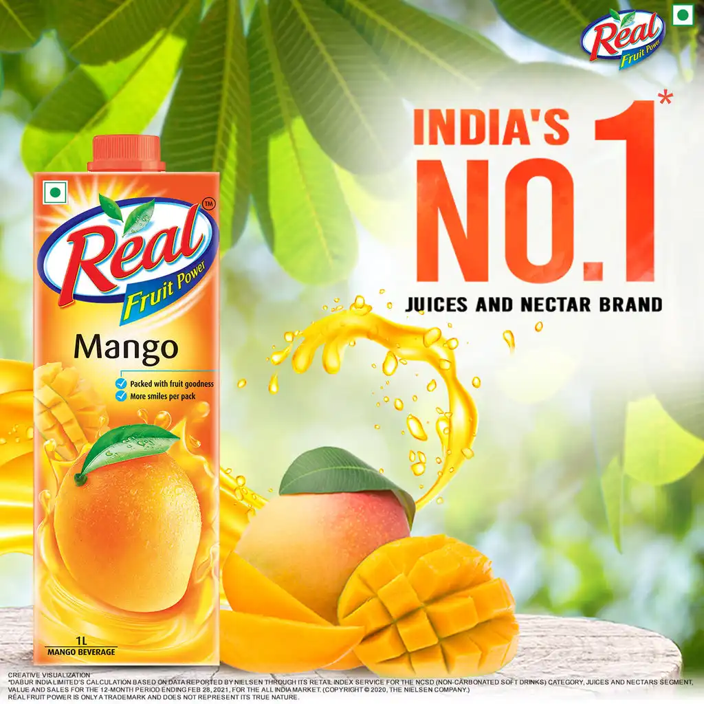 Dabur Real Fruit Power Mango - Image 2