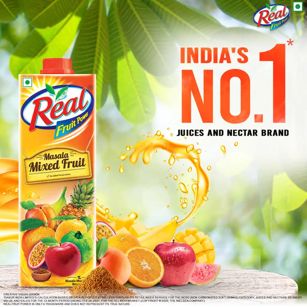 Dabur Real Fruit Power Masala Mixed Fruit - Image 2