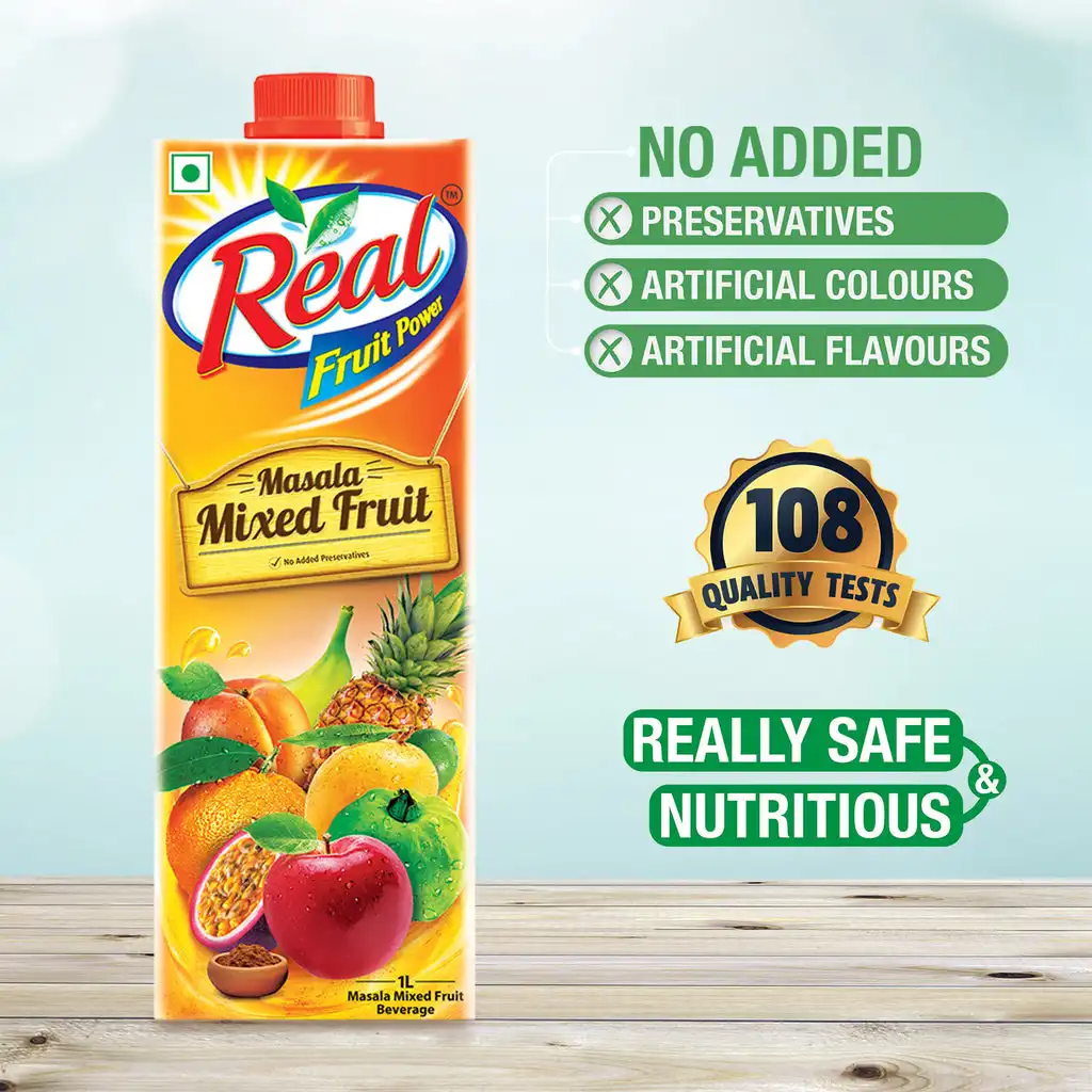 Dabur Real Fruit Power Masala Mixed Fruit - Image 3
