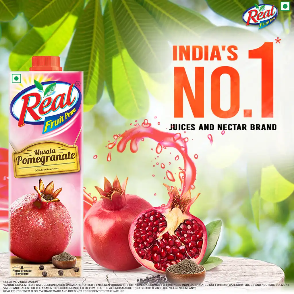 Dabur Real Fruit Power Masala Pomegranate - Image 2