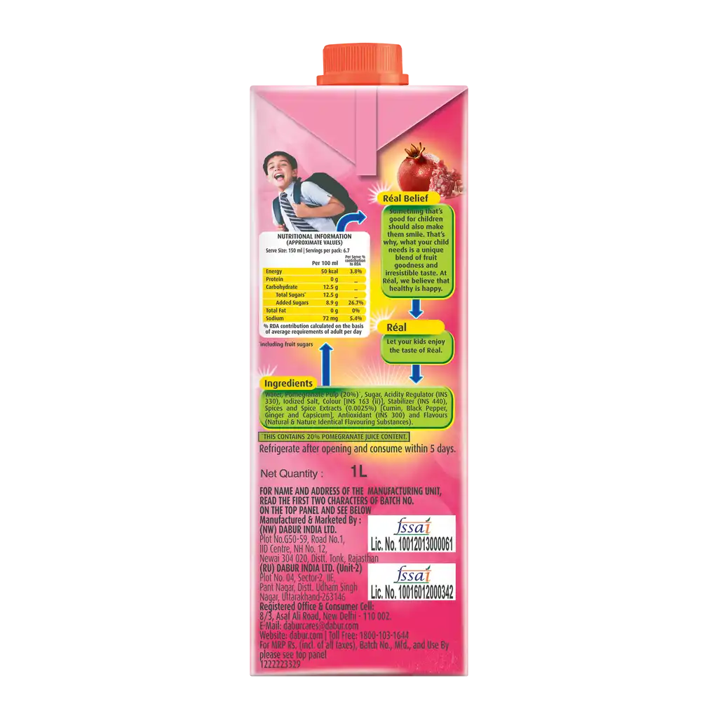 Dabur Real Fruit Power Masala Pomegranate - Image 5