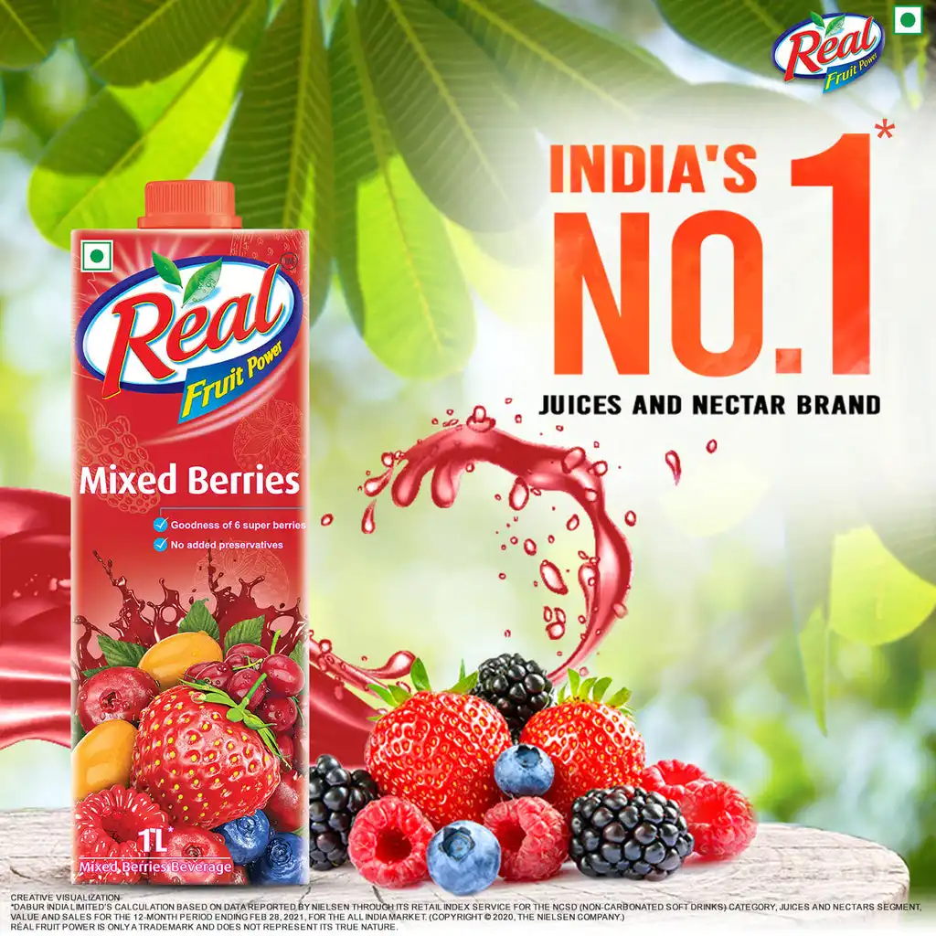 Dabur Real Fruit Power Mixed Berries - Image 2