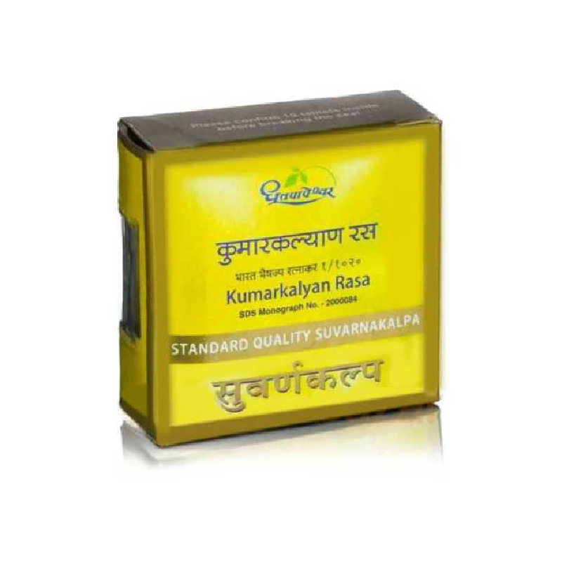 Dhootapapeshwar Kumarkalyan Rasa Standard Quality Suvarnakalpa Tablet