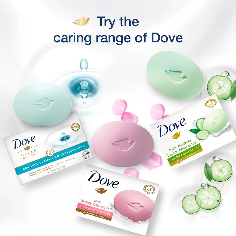 Dove Cream Beauty Bathing Soap Bar (4+1 Free Combo) - Image 9