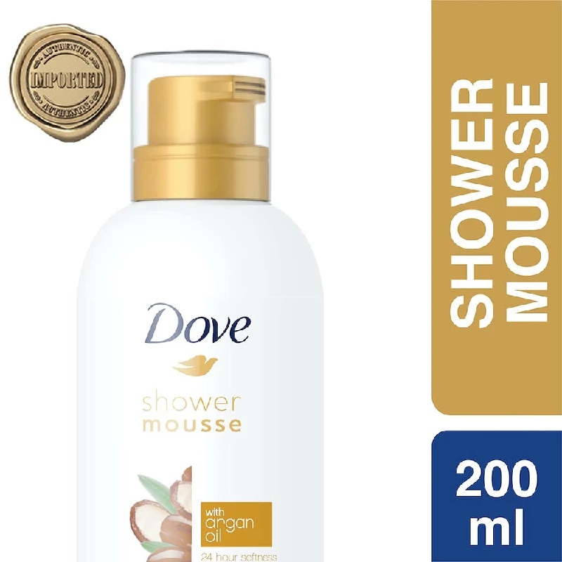 Dove Creamy Shower and Shaving Mousse with Argan Oil - Image 2
