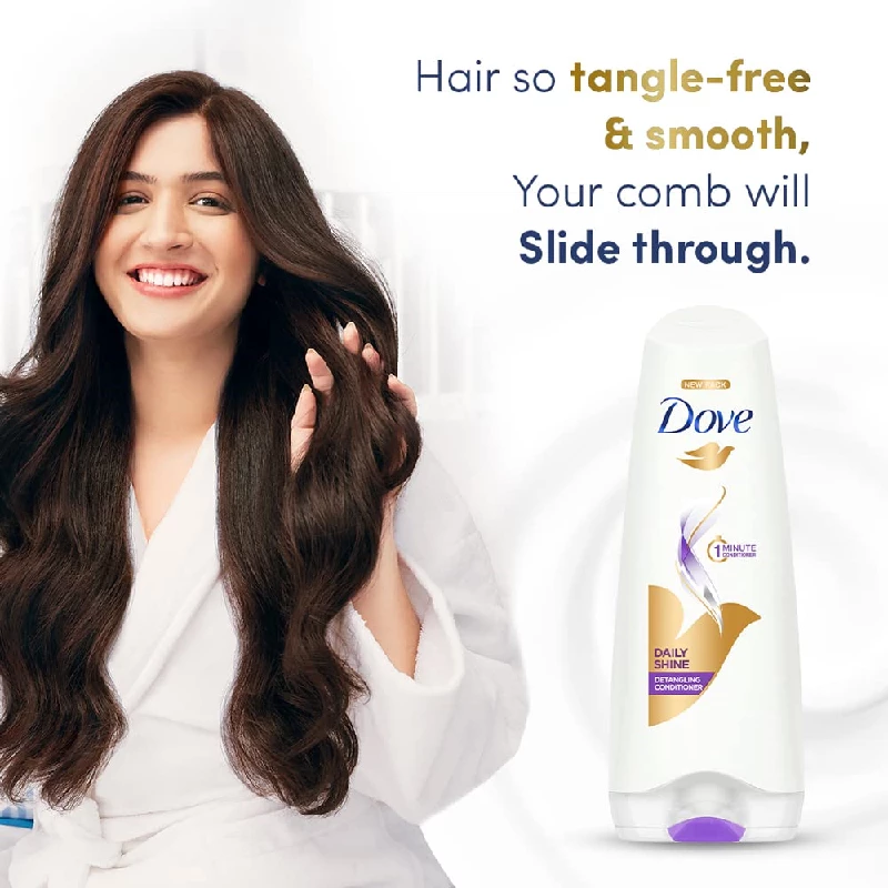 Dove Daily Shine, Conditioner for Dull & Frizzy Hair - Image 2