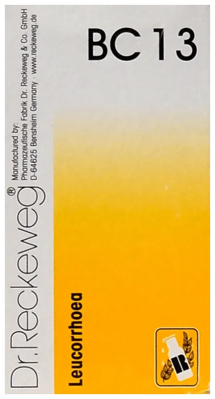 Dr. Reckeweg Bio Combination 13 (bc 13) Tablet