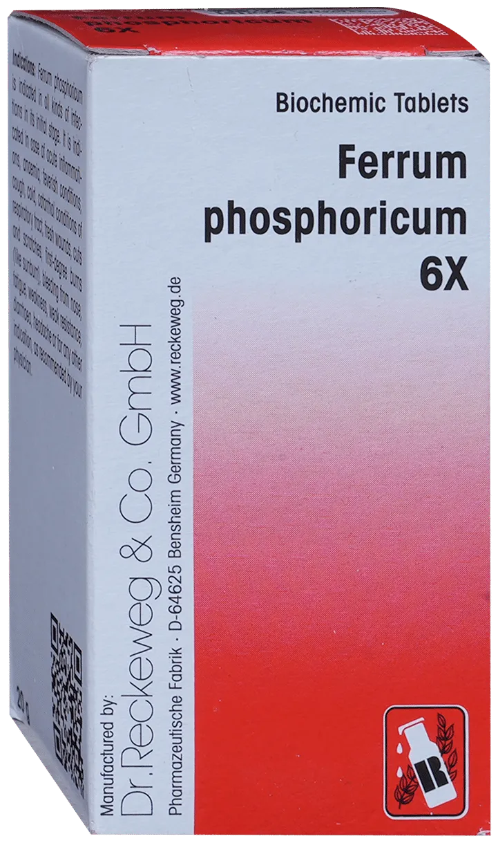 Dr. Reckeweg Ferrum Phosphoricum Biochemic Tablet 6X - Image 2