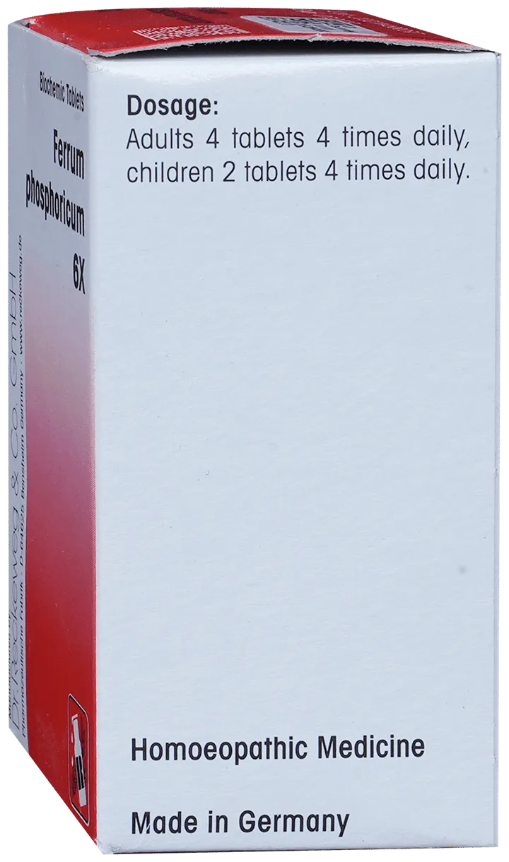 Dr. Reckeweg Ferrum Phosphoricum Biochemic Tablet 6X - Image 3