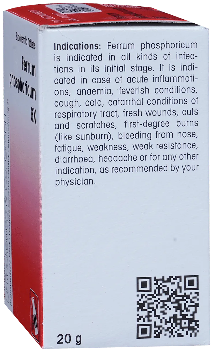 Dr. Reckeweg Ferrum Phosphoricum Biochemic Tablet 6X - Image 4