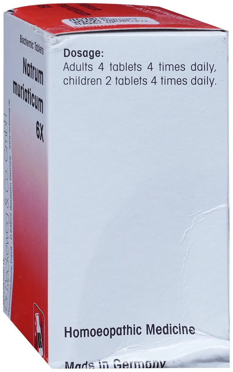 Dr. Reckeweg Natrum Muriaticum Biochemic Tablet 6X - Image 4