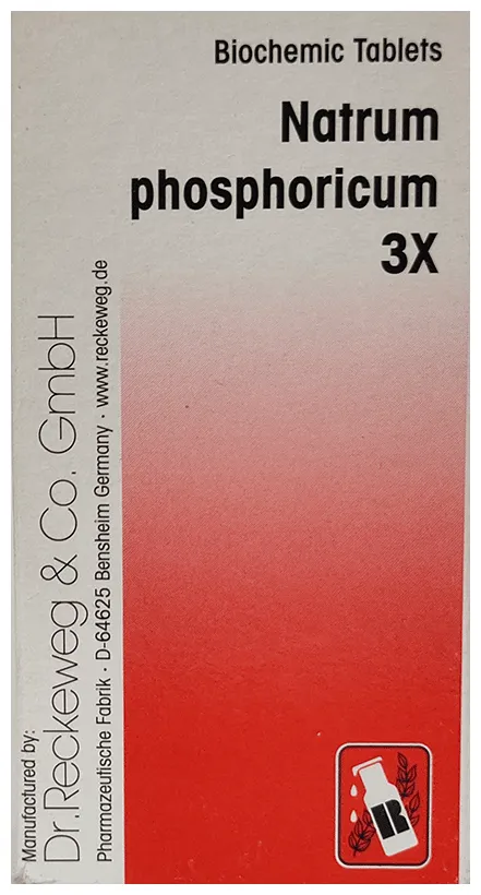 Dr. Reckeweg Natrum Phosphoricum 3x Biochemic Tablets