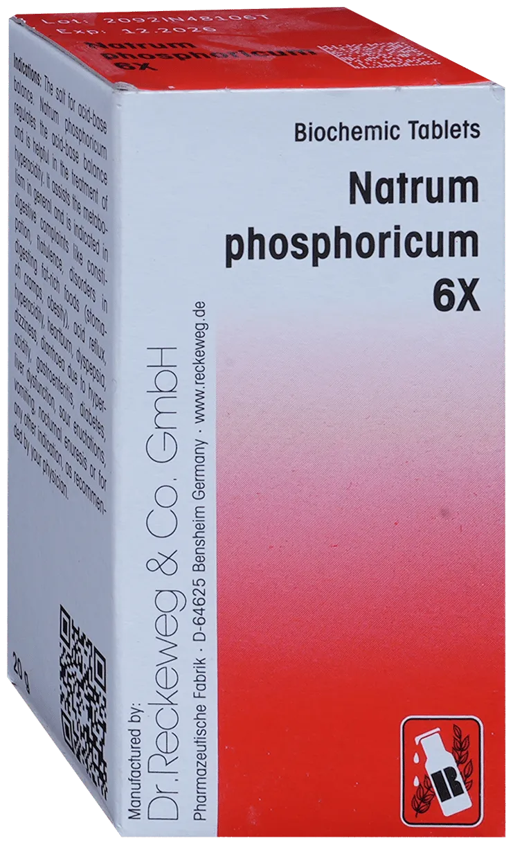 Dr. Reckeweg Natrum Phosphoricum Biochemic Tablet 6X - Image 2