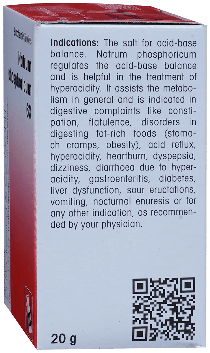 Dr. Reckeweg Natrum Phosphoricum Biochemic Tablet 6X - Image 3