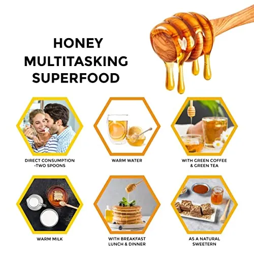 Dr. Talat's Premium Kashmir Honey 100% Pure Raw and Unprocessed Original Kashmir Honey (Acacia Honey) - Image 7