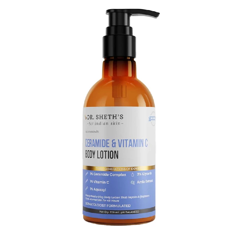 Dr. Sheth's Ceramide & Vitamin C Body Lotion - Image 1