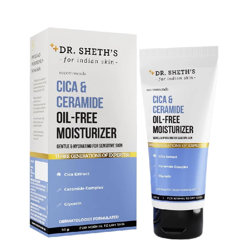 Dr. Sheth's Cica & Ceramide Oil-Free Moisturizer - Image 1