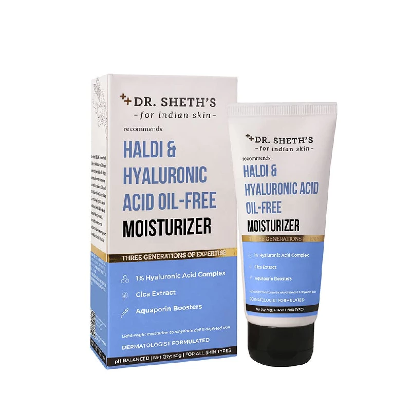 Dr. Sheth's Haldi & Hyaluronic Acid Oil-Free Moisturizer - Image 1