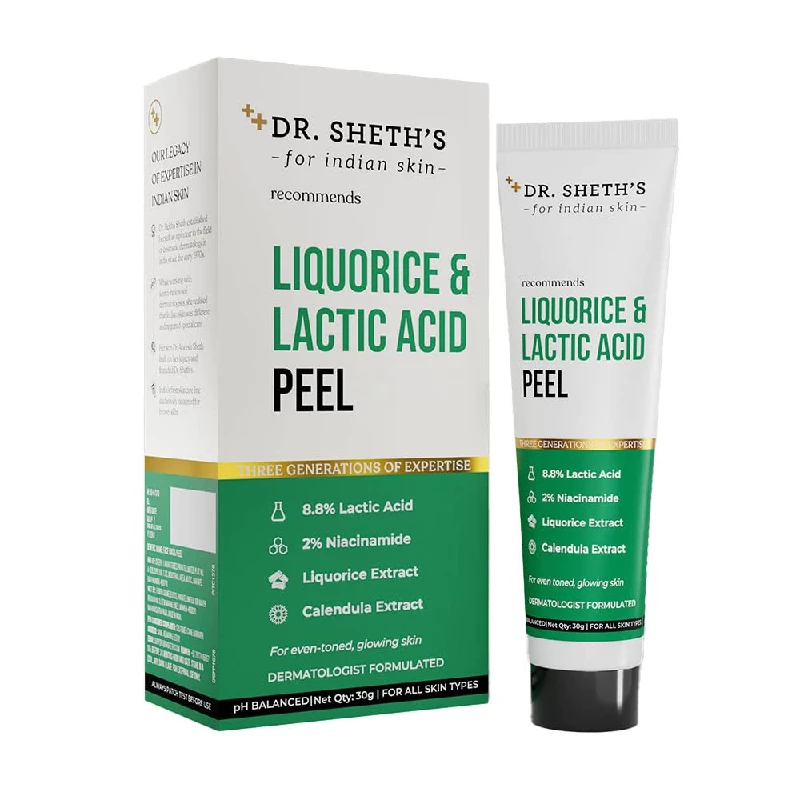 Dr. Sheth's Liquorice & Lactic Acid Chemical Peel - Image 1