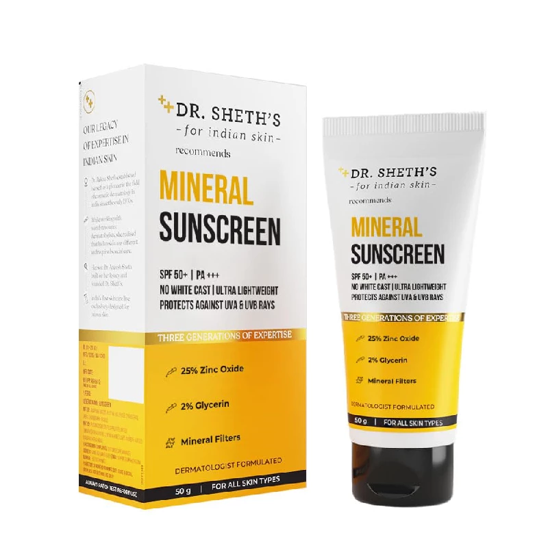 Dr. Sheth's Mineral Sunscreen