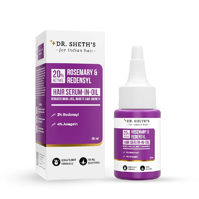Dr. Sheth's Rosemary & Redensyl Hair Serum-In-Oil - Image 1