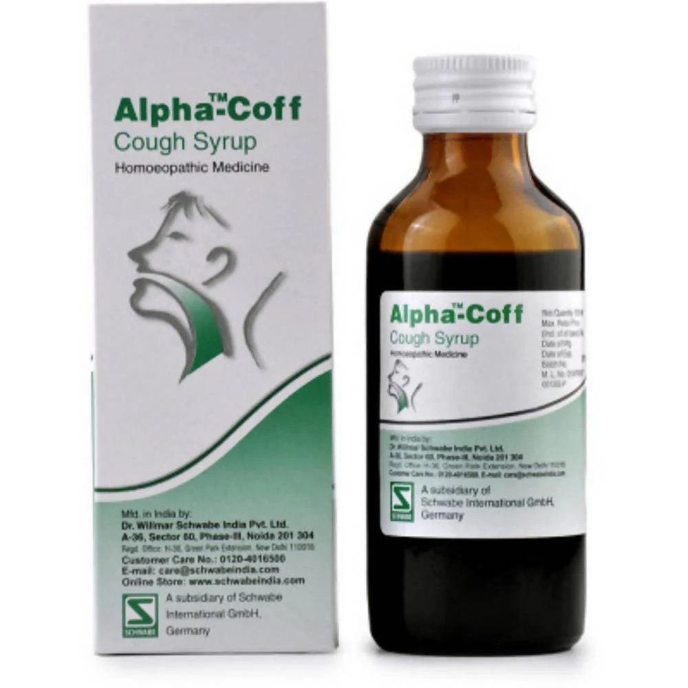 Dr Willmar Schwabe Alpha-Coff Cough Syrup