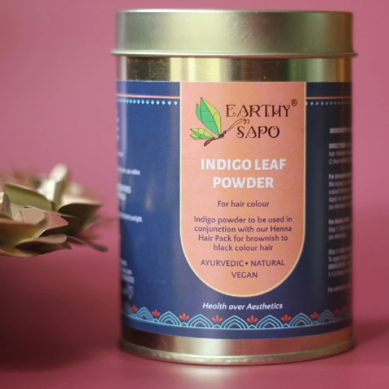 Earthy Sapo Indigo Leaf Powder Earthy Sapo Indigo Leaf Powder-Pack Size-200 g