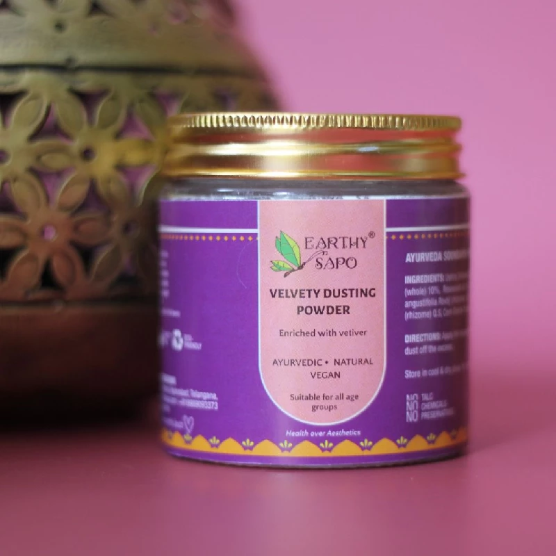 Earthy Sapo Velvety Dusting Powder Earthy Sapo Velvety Dusting Powder-Pack Size-50 g