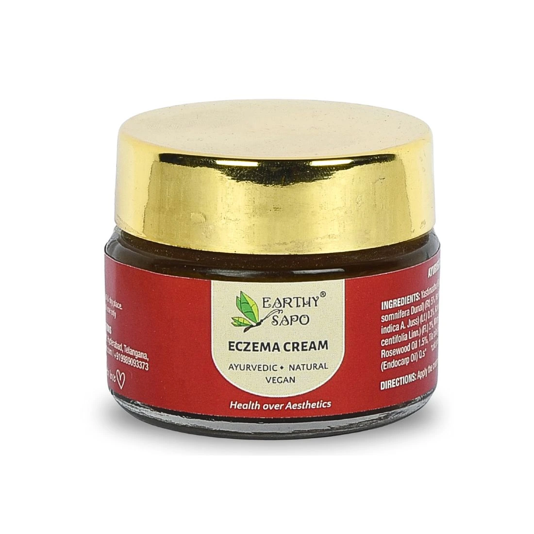 Earthy Sapo Eczema Cream Earthy Sapo Eczema Cream-Pack Size-50 g