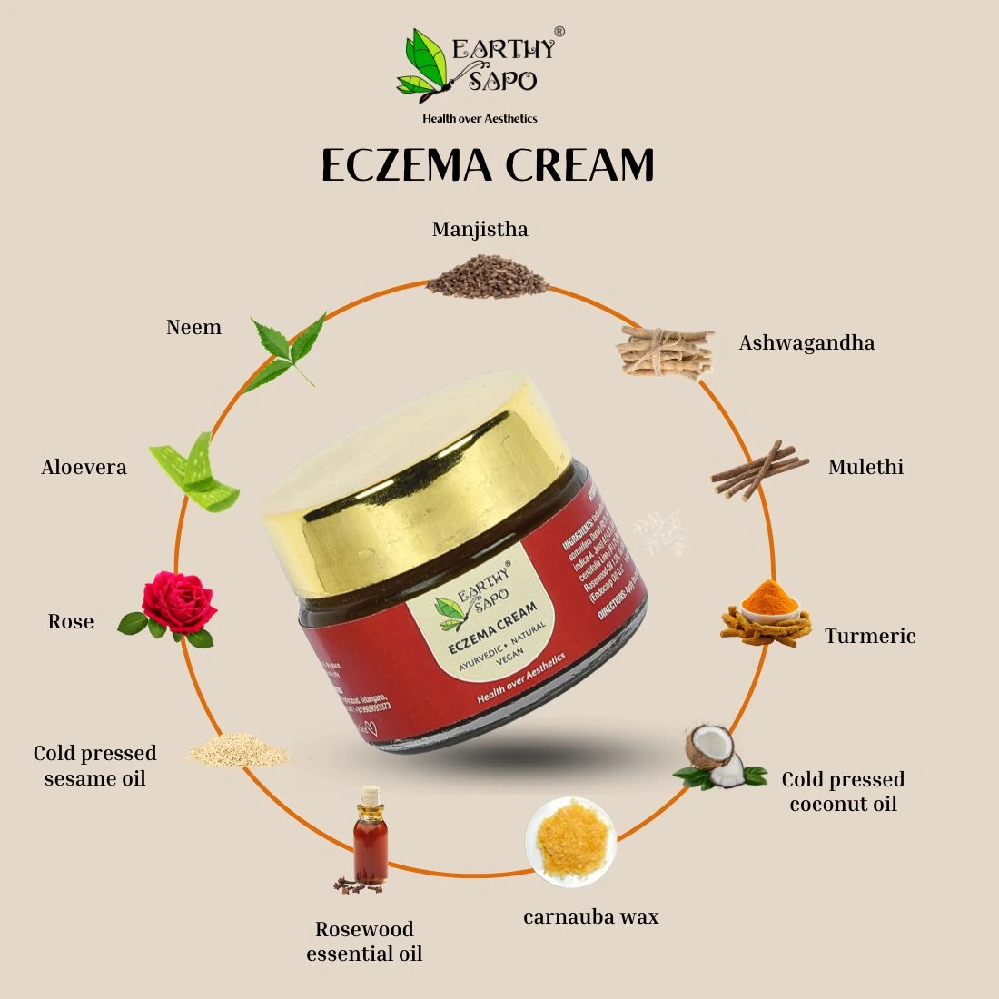 Earthy Sapo Eczema Cream - Image 2