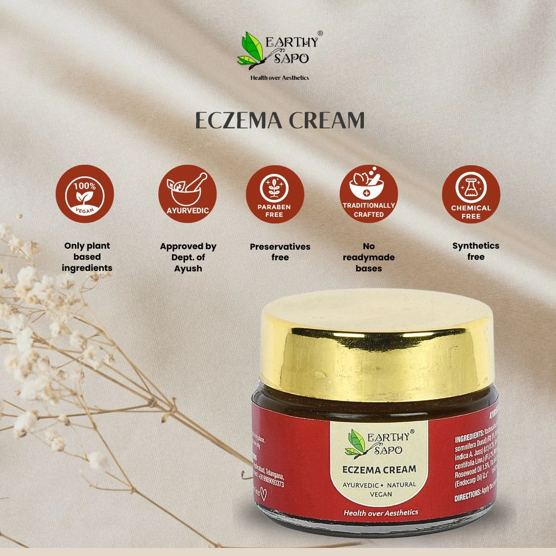 Earthy Sapo Eczema Cream - Image 4