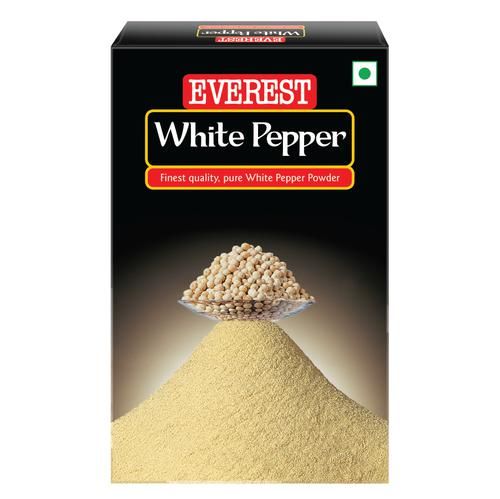 Everest White Pepper Powder 50 gm Carton