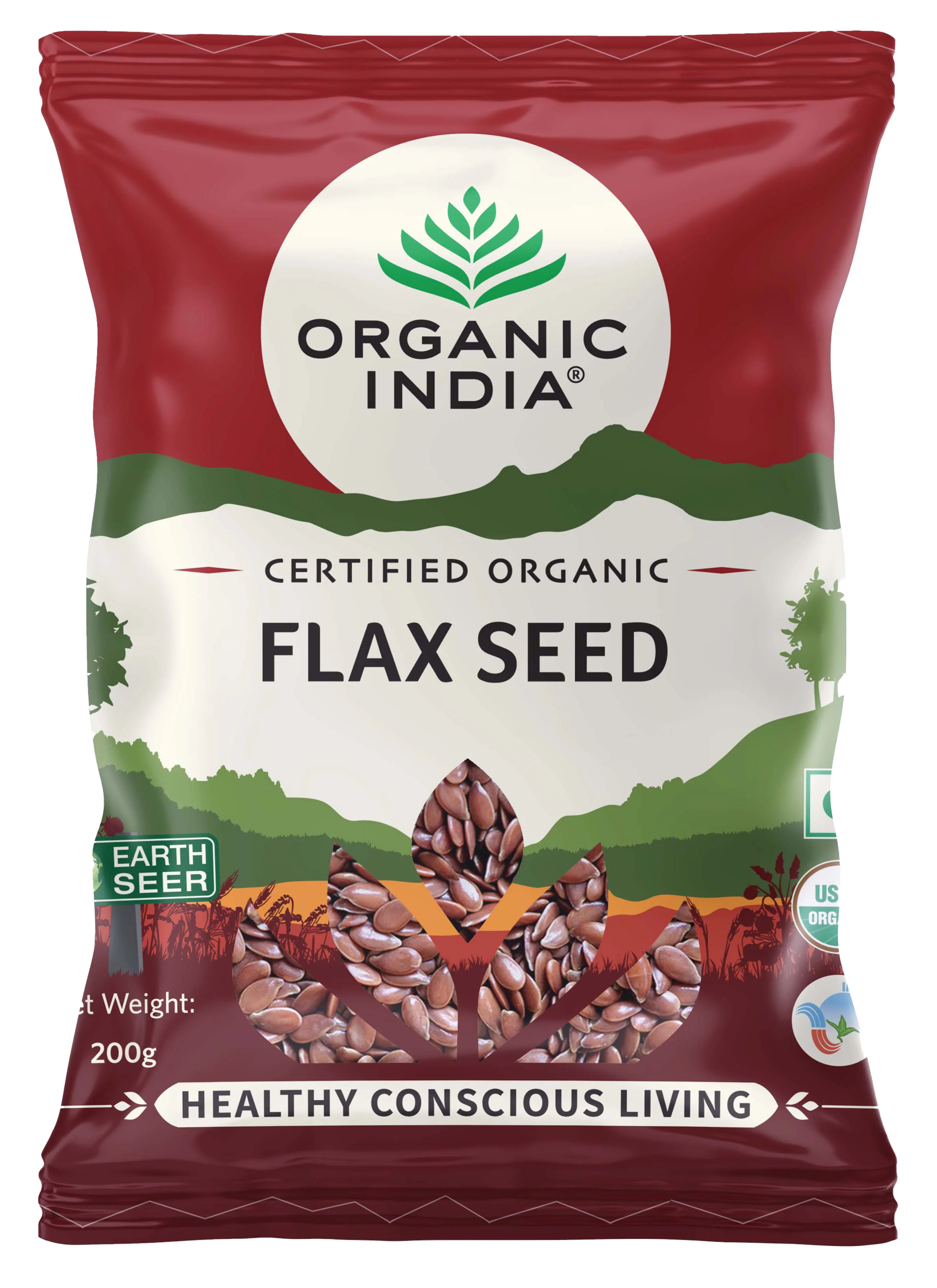 Organic India Flax Seed 200 g