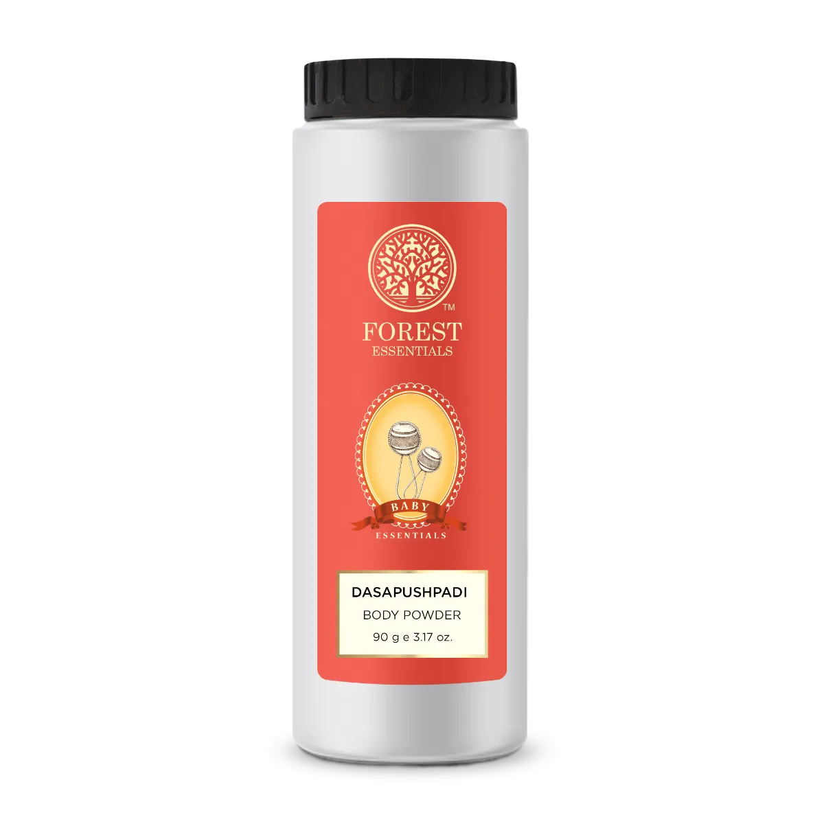 Forest Essentials Baby Body Powder Dasapushpadi Forest Essentials Baby Body Powder Dasapushpadi-Pack Size-90 g