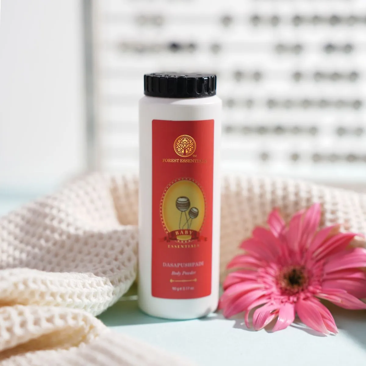 Forest Essentials Baby Body Powder Dasapushpadi - Image 5