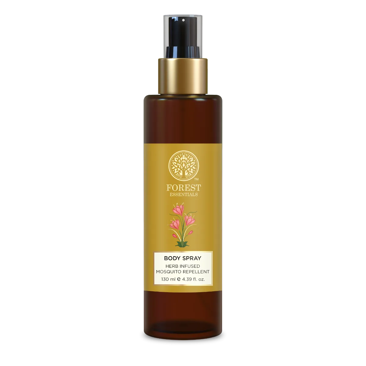 Forest Essentials Body Spray Herb Infused Mosquito Repellent Forest Essentials Body Spray Herb Infused Mosquito Repellent-Pack Size-130 ml